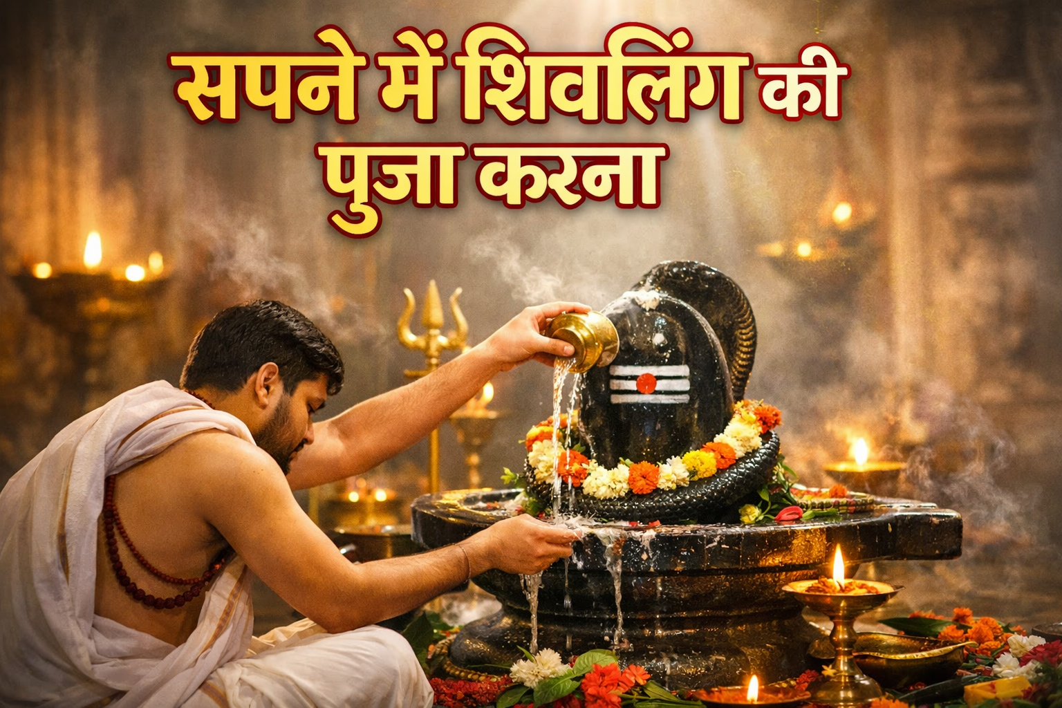 सपने में शिवलिंग की पूजा करना | sapane mein shivaling kee pooja karana