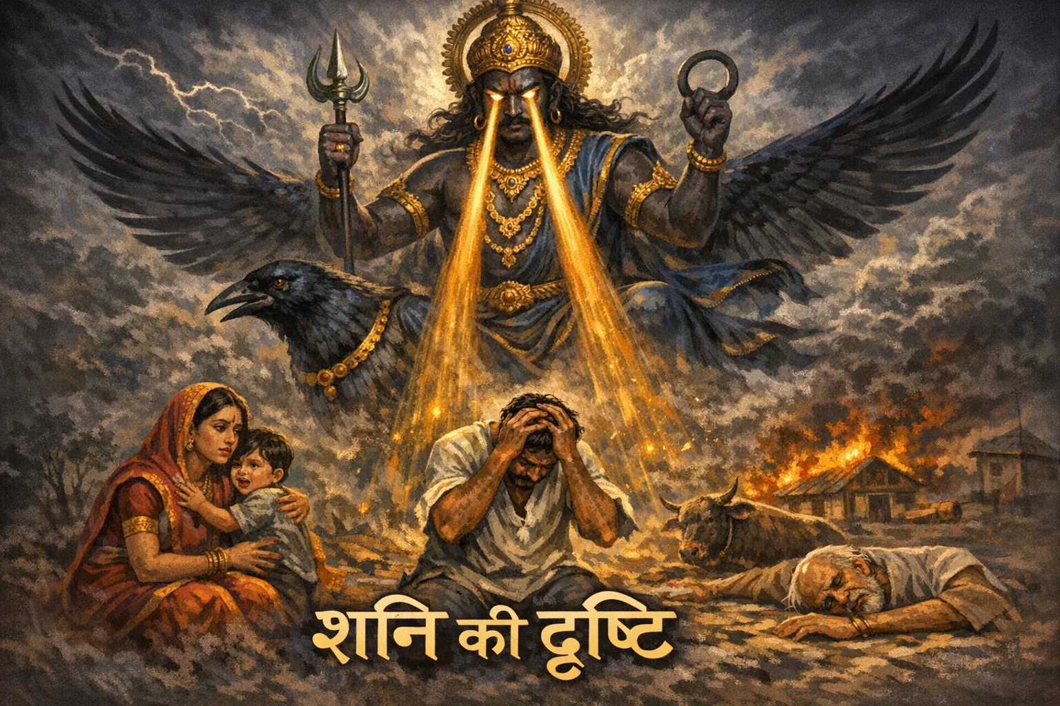 shani ki drishti